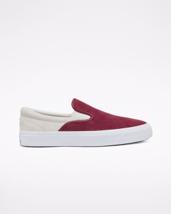 Converse One Star CC Pro Suede Férfi Slip On Piros/Piros | YBWPEIO-HU